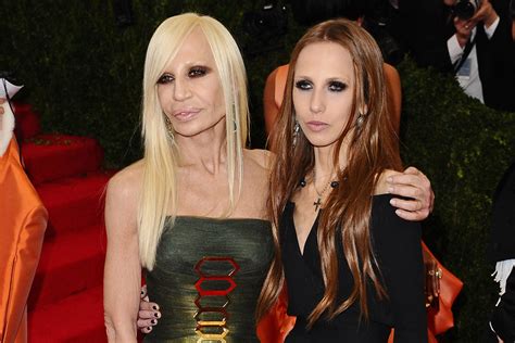 francesca versace e figlia|donatella versace meaning.